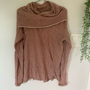 Free People FP Beach One size Cocoon Cowl Pullover